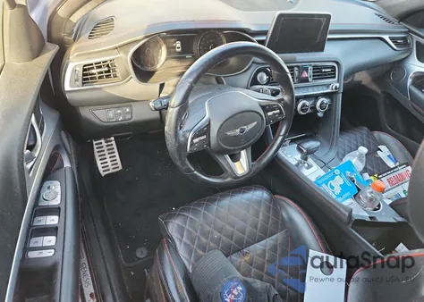 2019 Genesis G70 Prestige из США, поврежденный, VIN KMTG34LE0KU026759